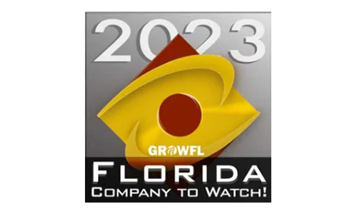 2023 Florida Company to Watch recognition badge