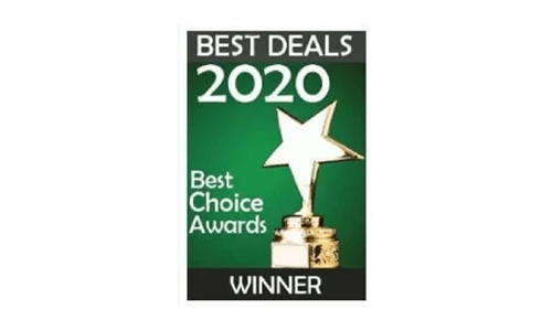 Best Deals 2020 Best Choice Awards winner badge