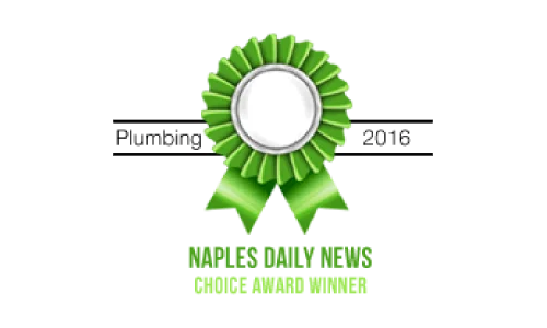 Green Naples Daily News Choice Award winner ribbon
