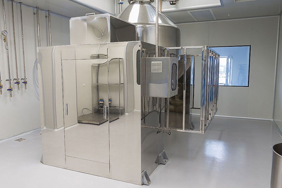Walk-in commercial refrigeration equipment inspected during an emergency repair in Naples, FL