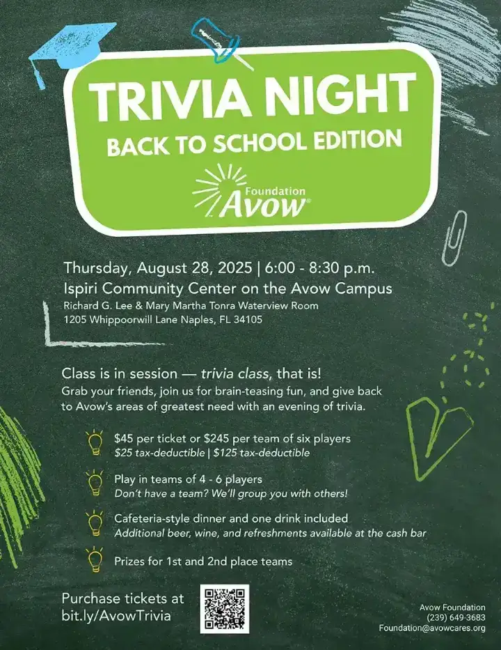 Pro-Tec Plumbing & Air promotes Avow Back to School Trivia Night fundraiser